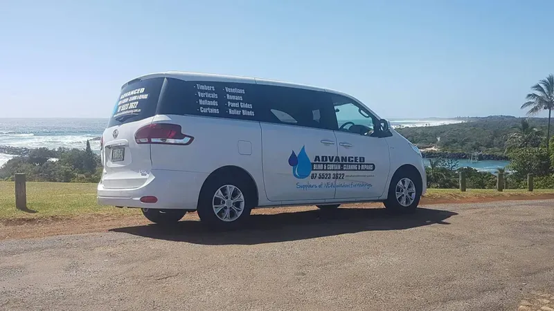 Service Van — Window Furnishing Services in Tweed Heads, NSW