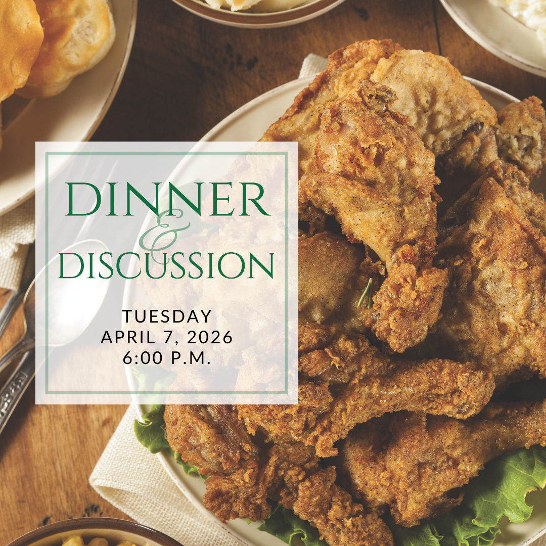 a plate of sandwiches on a table with the words lunch & learn on it