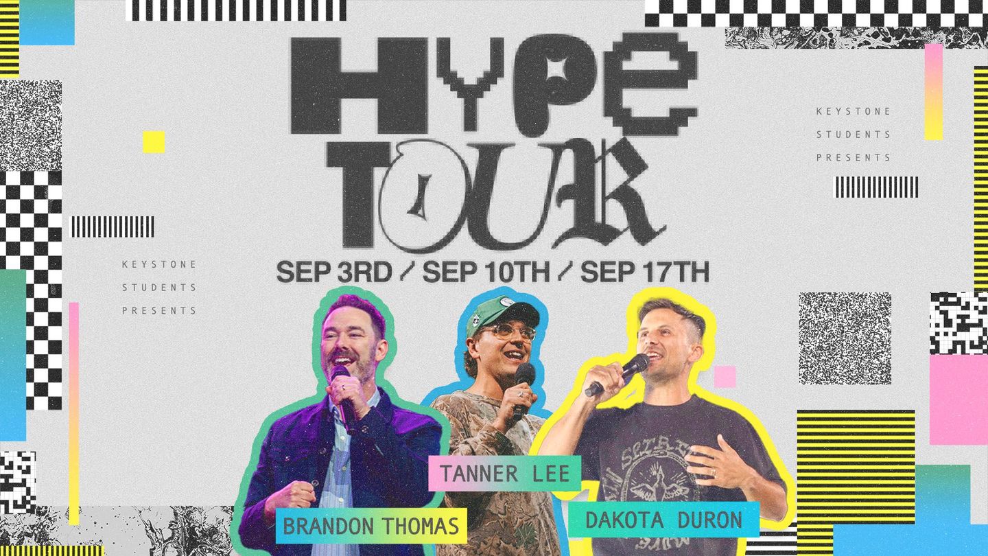 Title Slide for Hype Tour Speakers