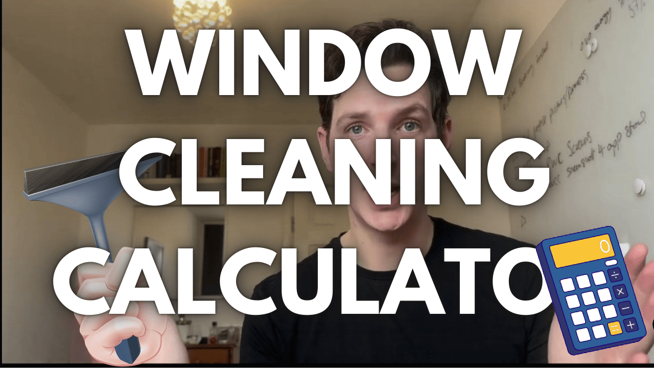 Window cleaning calculator app youtube video on how it works
