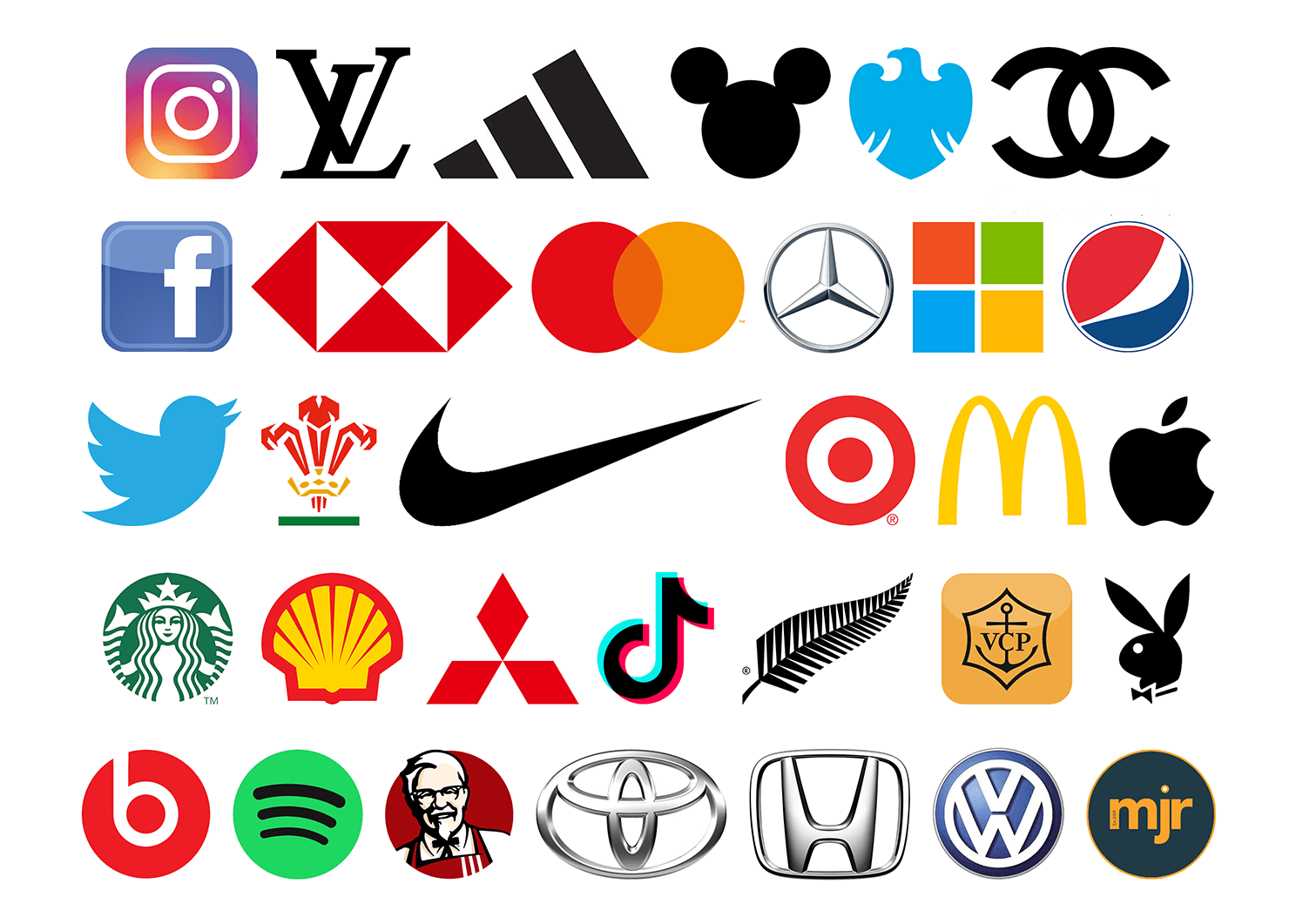 Ranking The 50 Most Iconic Logos 1 Selling Logo Software For Over 15 ...