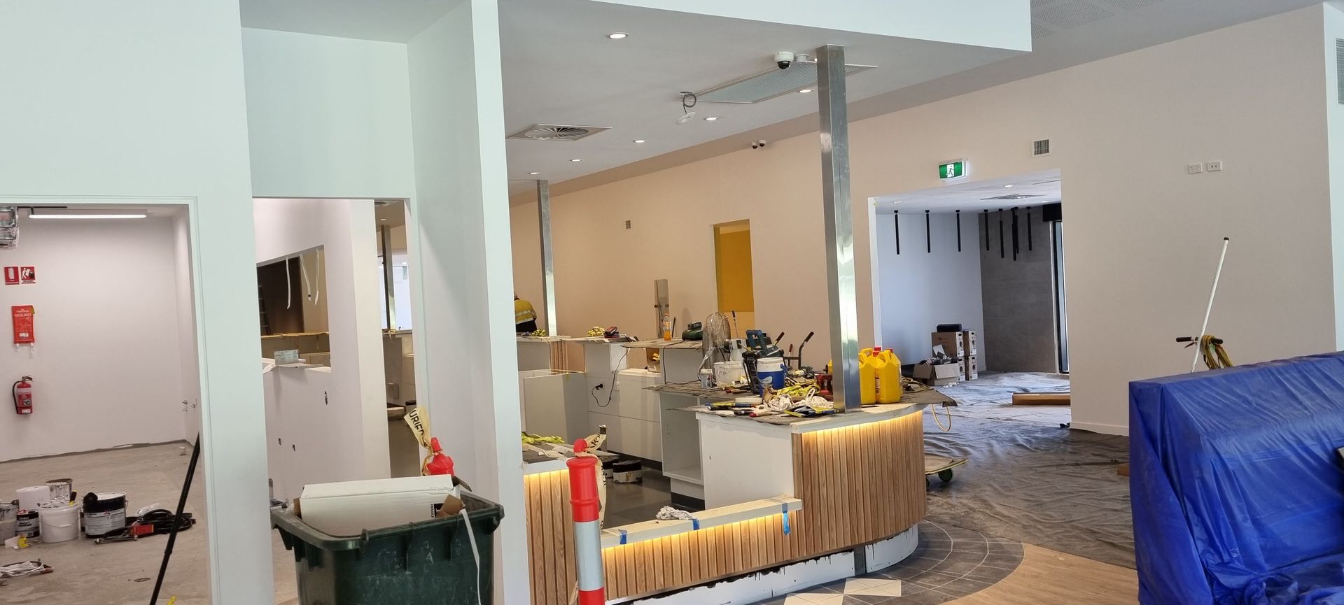 Construction site cleaning — Kristal Kleen Services in Proserpine, QLD
