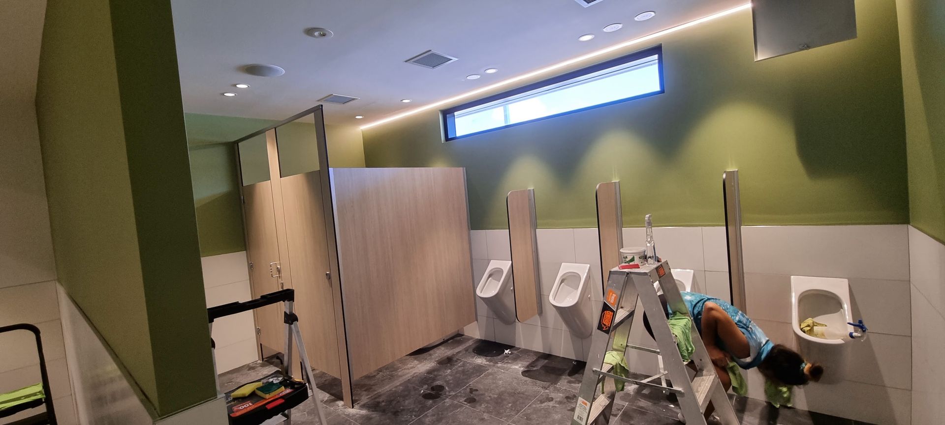 Construction Bathroom cleaning  — Kristal Kleen Services in Bowen, QLD