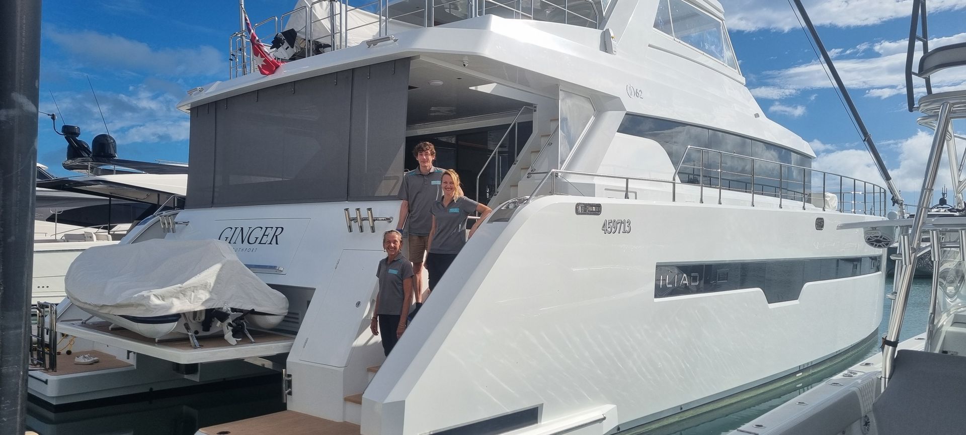 A Man is Using a High Pressure Washer to Clean a Patio — Kristal Kleen Services in Jubilee Pocket, QLD