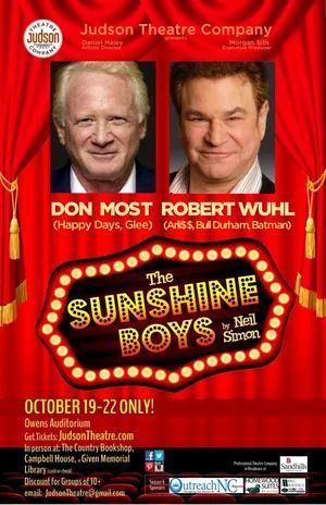 Poster: Don Most and Robert Wuhl in