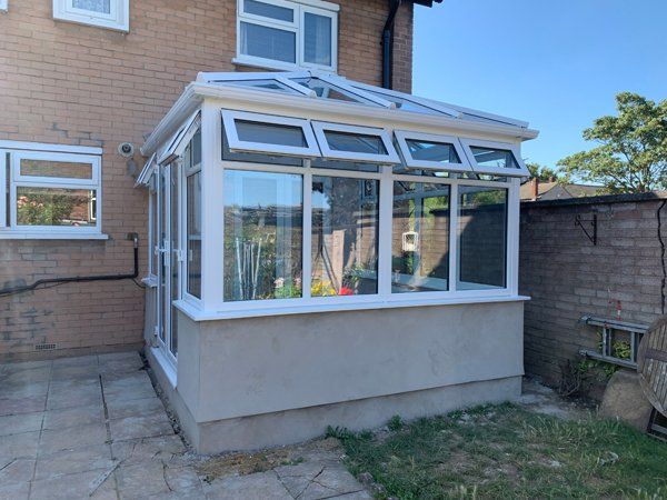 House with large porch