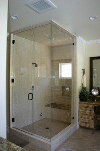 Custom Shower Glass, Custom Glass in Simi Valley, CA