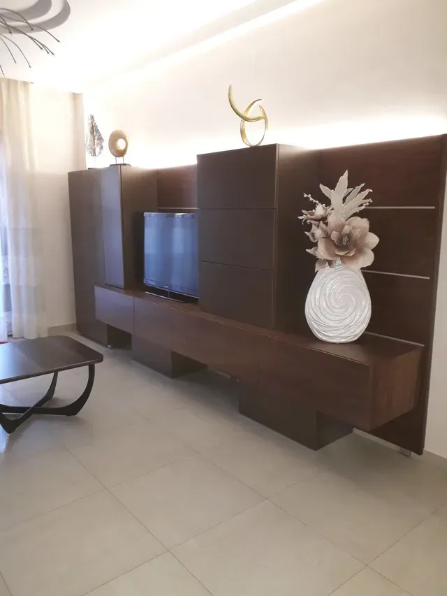 parete attrezzata legno