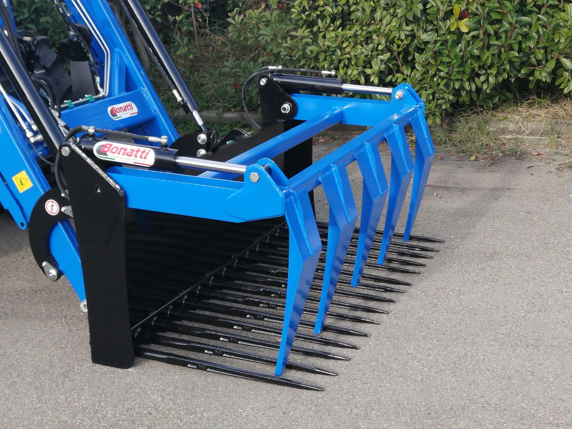 Forca da letame in acciaio