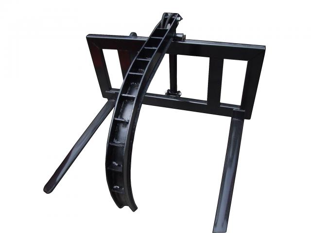 attrezzi terminali Forca da tronchi a due denti con trattenitore