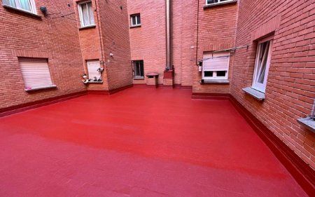 impermeabilizacion de patio interior comunidad de vecinos en avila