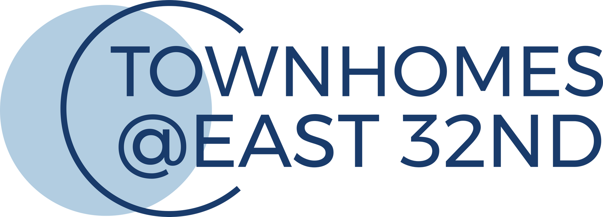 Townhomes @East 32nd Logo - Header