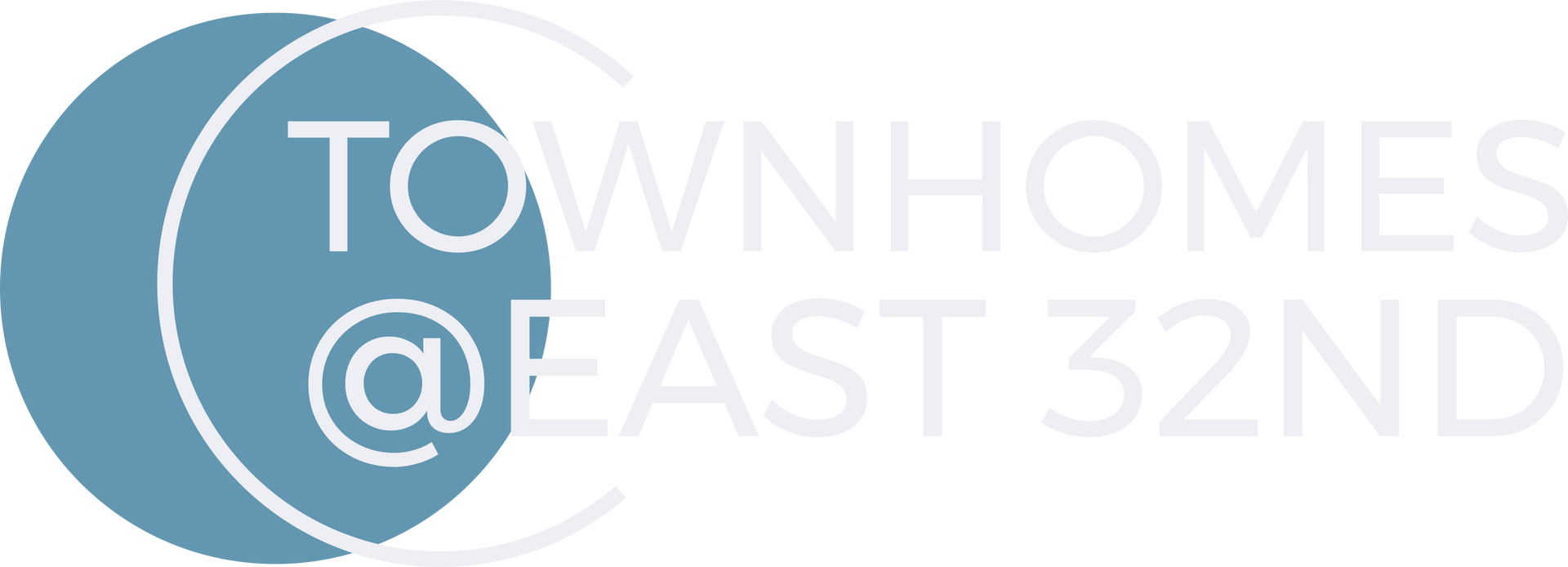 Townhomes @East 32nd Logo - Footer