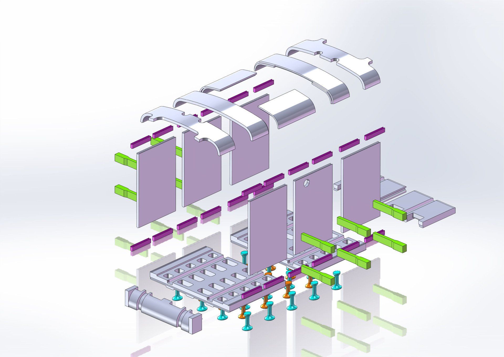 progettazione di ricambio in acciaio