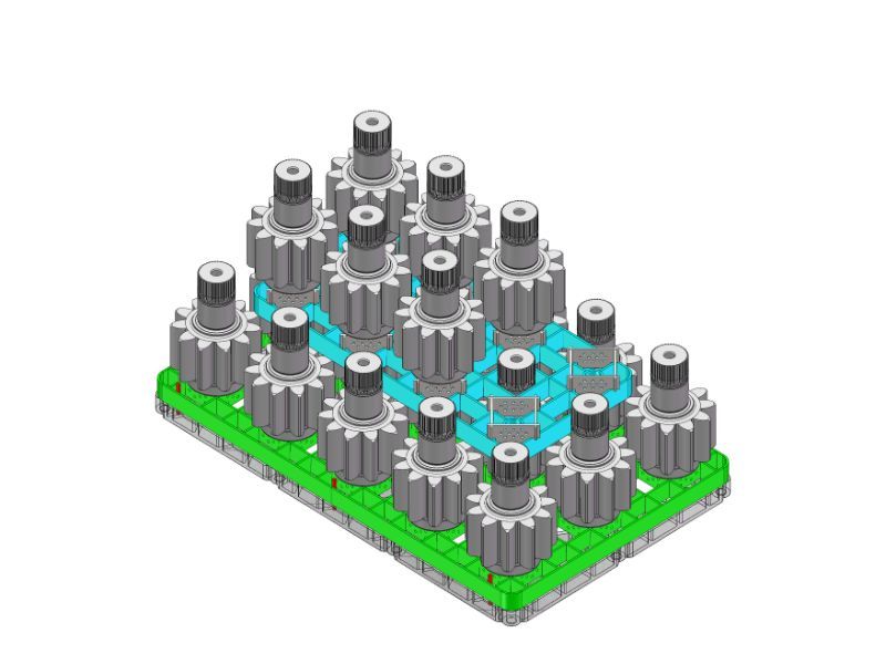 figura della progettazione di ingranaggi in lega d'acciaio inox