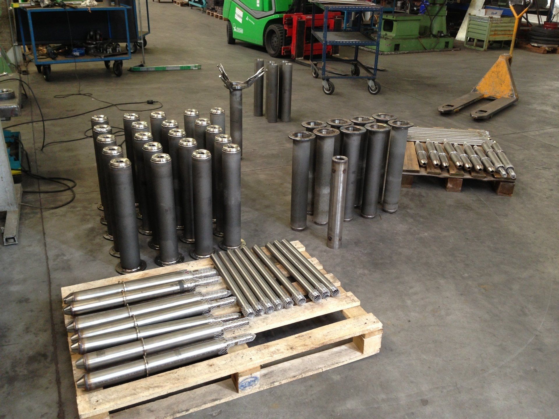 produzione di articoli in acciaio