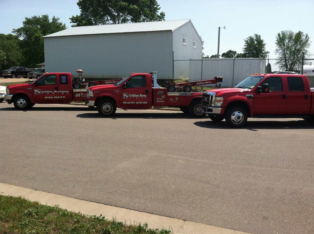 Tow Trucks Elk River, MN Collins Brothers Towing