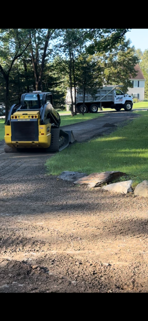 Bulldozer and Truck - Montgomery, NY - Art Tabasco & Sons Paving