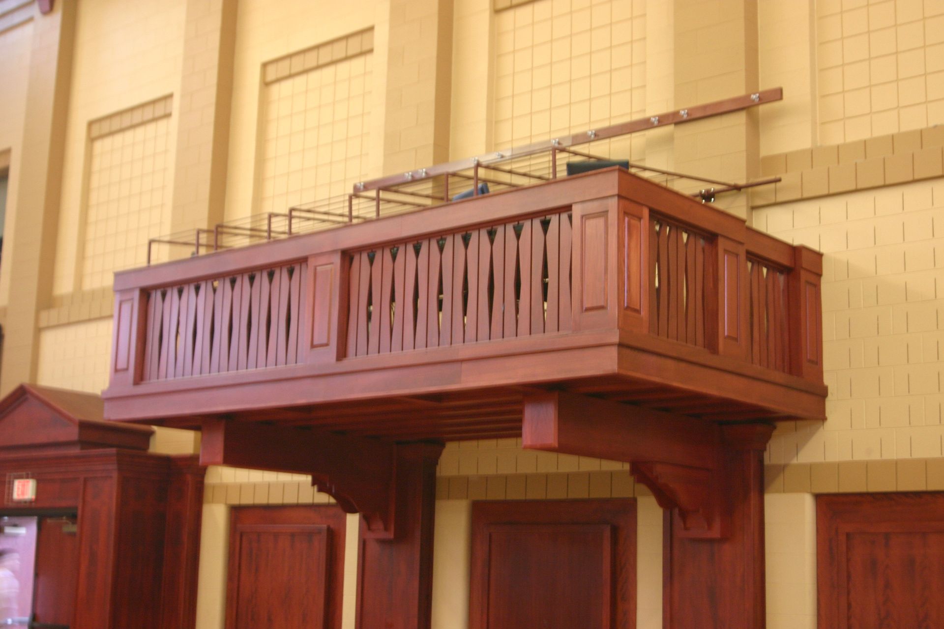 Commercial Casework Custom Fabrication Wood Hutchison Brothers Cabinetry Russellville AR