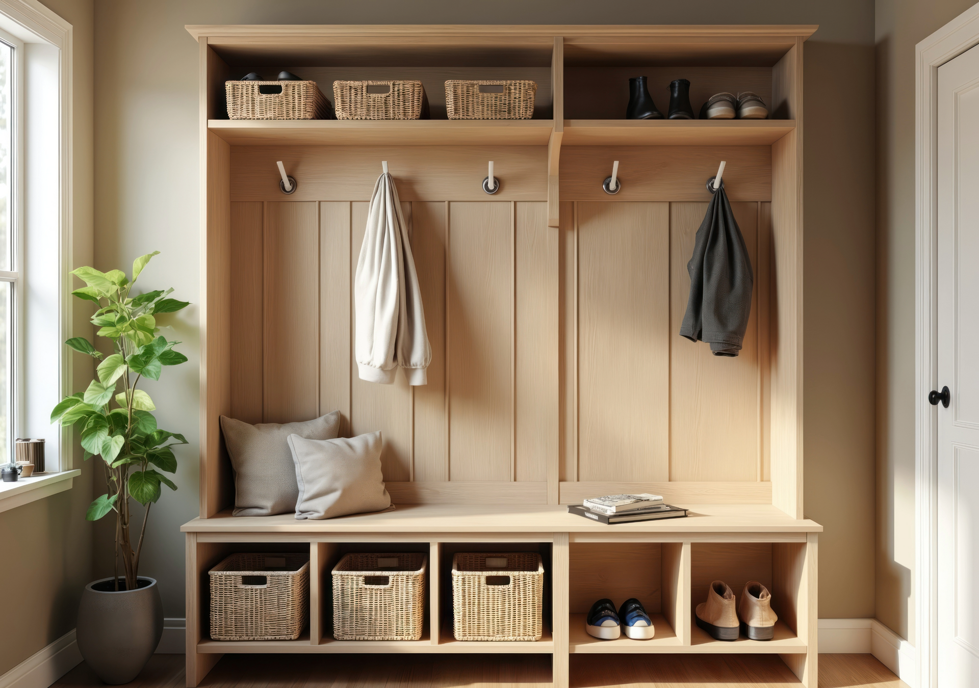 Mudroom Closets