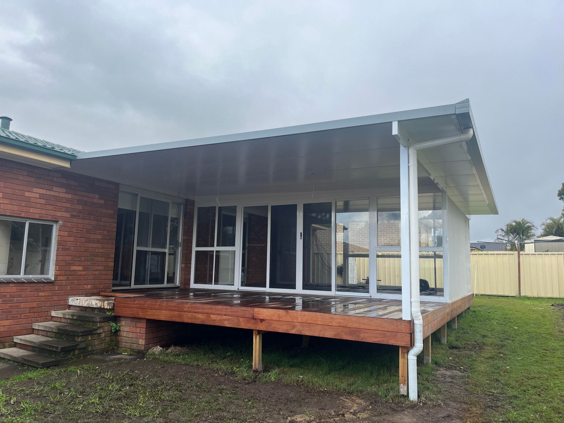 House With Deck And Roof  — Caprice Home Additions In Taree, NSW