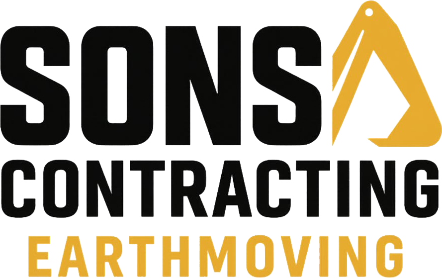 Company logo - Click to return home Sons Earthmoving