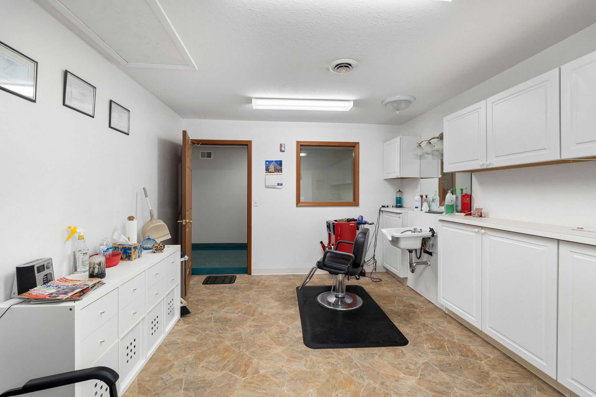 Photo of a cozy salon