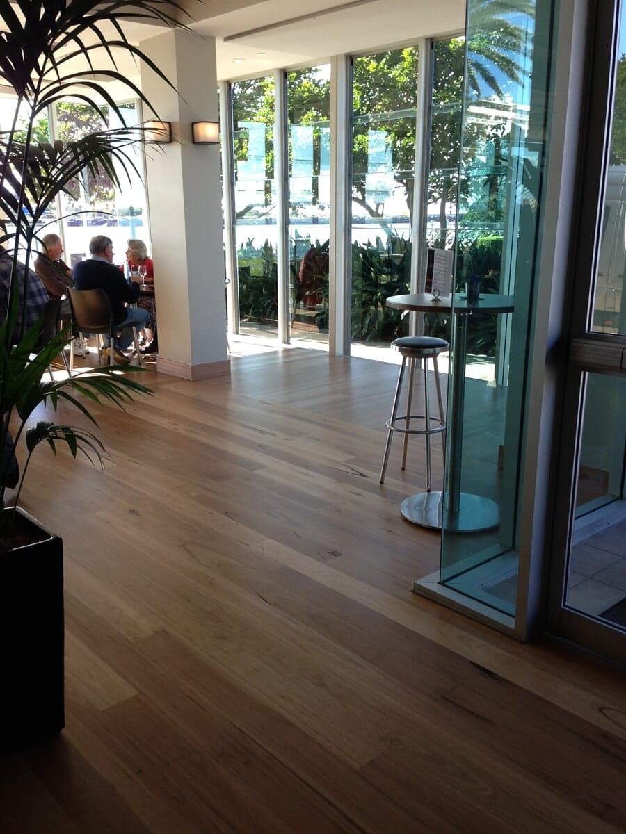 Coffee Shop Flooring  — Timber Floor Supplies in Port Macquarie, NSW