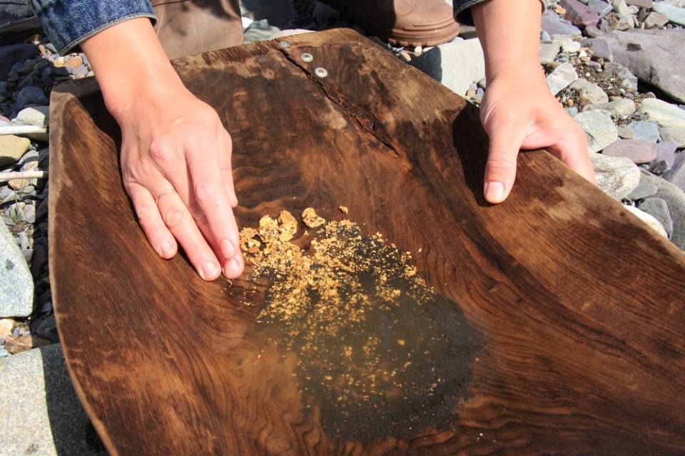 Gold mining