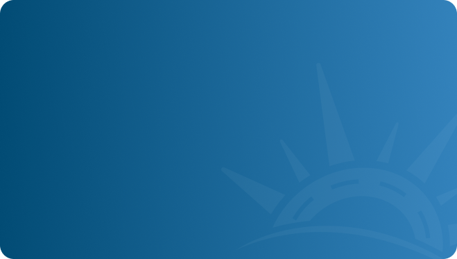 Fondo azul degradado con un sol estilizado en la esquina inferior derecha.