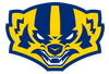 PHS Badgers logo with a badger 's head on it.