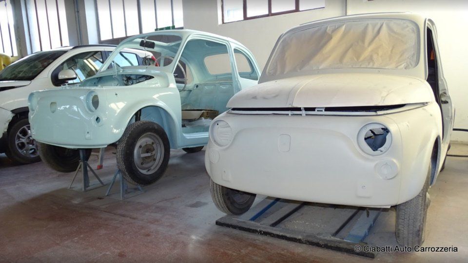 macchine clienti appena riverniciate