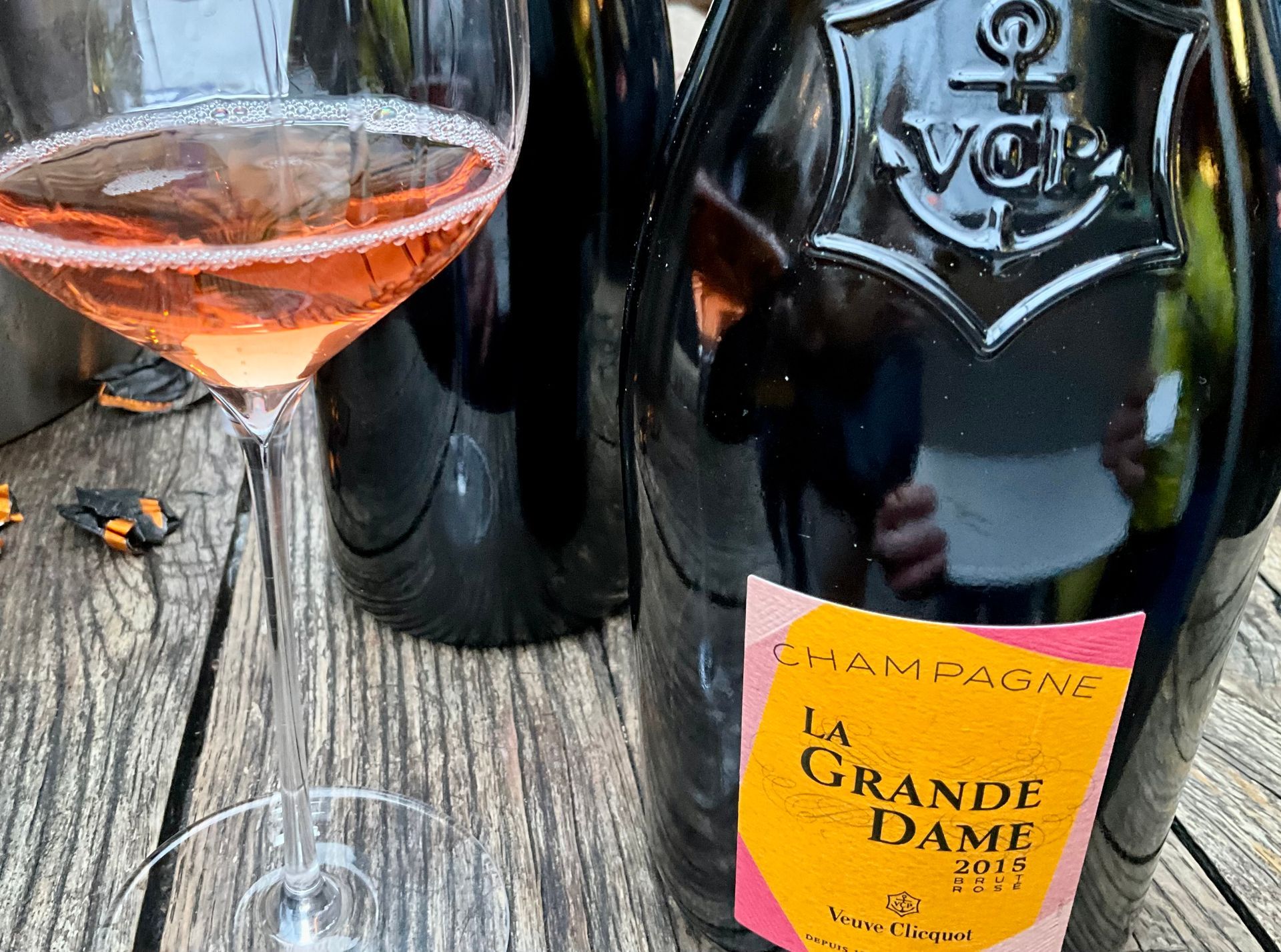Champagne Charles Heidsieck Rosé Réserve at Acqua Pazza, Bologna