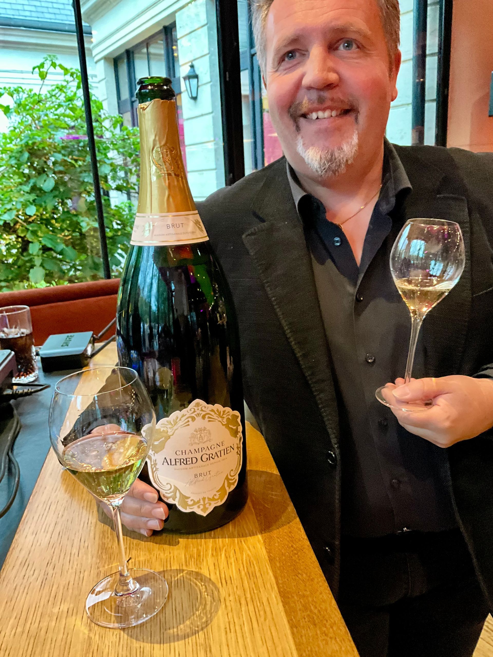 Champagne Alfred Gratien in Jeroboam mit Nicolas Jaeger, Chef de Caves
