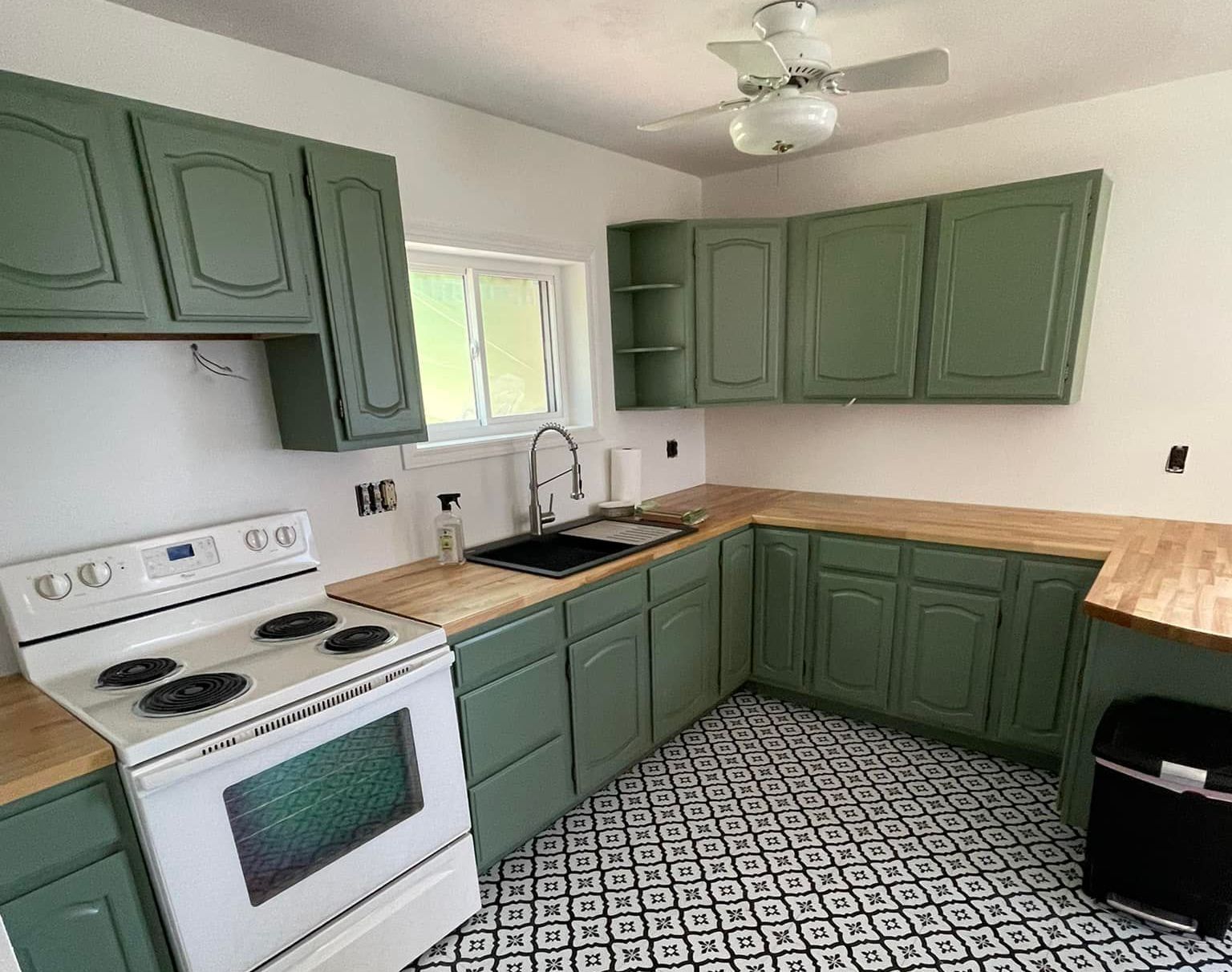 Newly painted kitchen in Reedsburg, WI by Nordic Painting