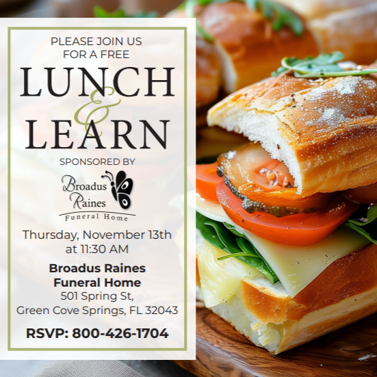 an advertisement for lunch and learn on friday may 12th