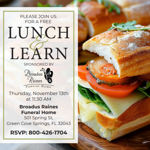 an advertisement for lunch and learn on friday may 12th