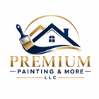 LocalSplash Painter logo with house and paint drips in blue, orange, and white
