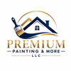 LocalSplash Painter logo with house and paint drips in blue, orange, and white