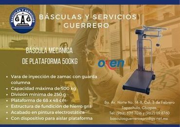 BÁSCULAS Y SERVICIOS GUERRERO