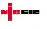 niceic logo niceic logo in black and red with a white background