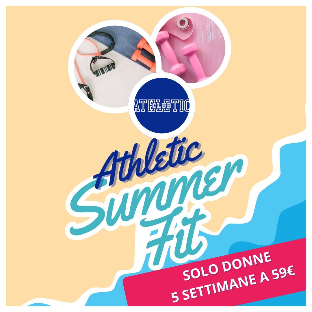 Promo Donne Palestra Athletic Club!
