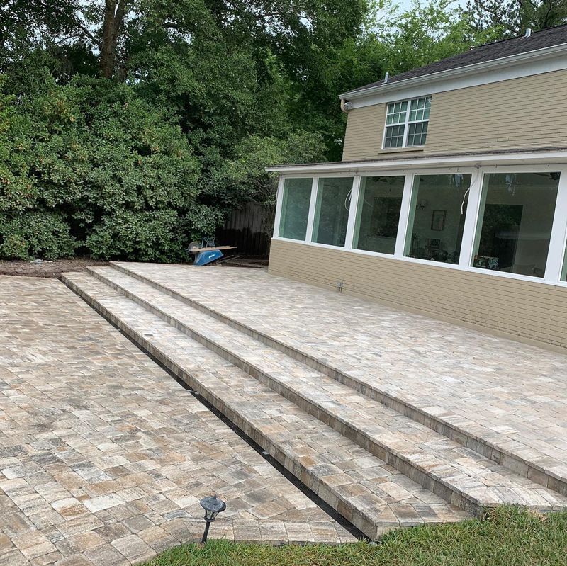 Custom Paver Patios Jacksonville, FL Golden Pavers