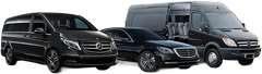 Athenaos Travel and Tours Fleet with Mercedes Van, Mercedes Minibus and Mercedes Sedan
