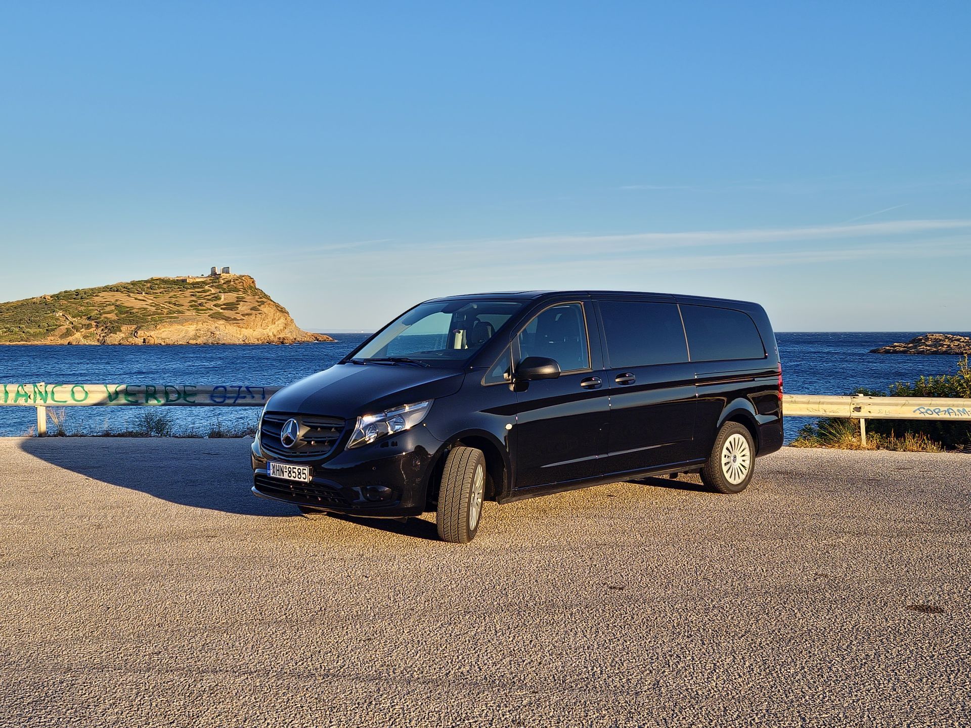 Athenaos Travel Van at Sounio