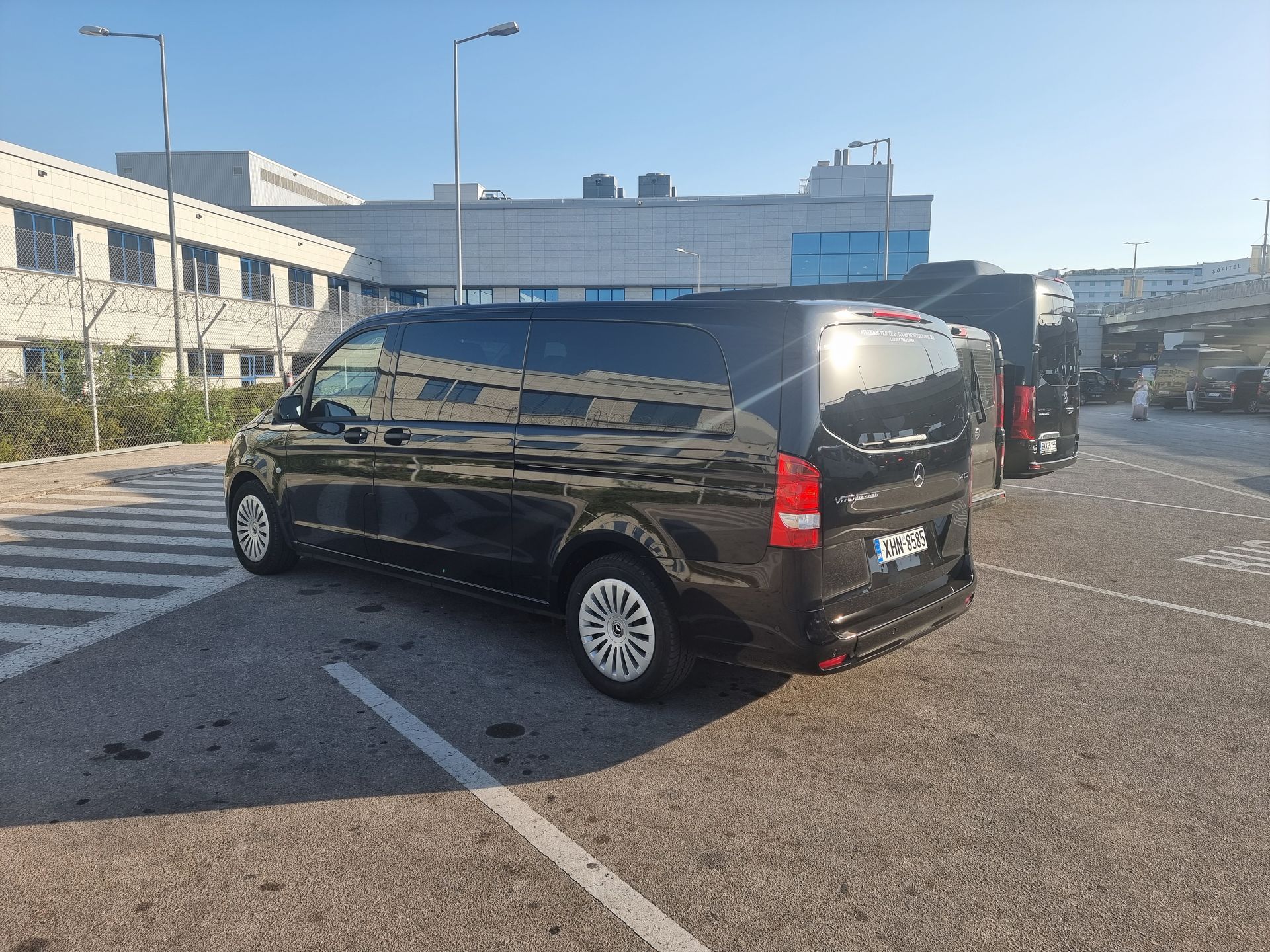 Athenaos Travel Van at Athens Airport 2