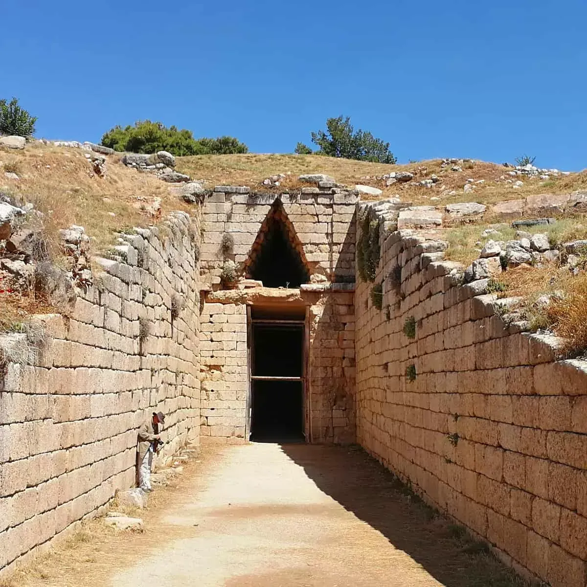 Tomb of Clytemnestra at the Archaeological Site of Mycenae