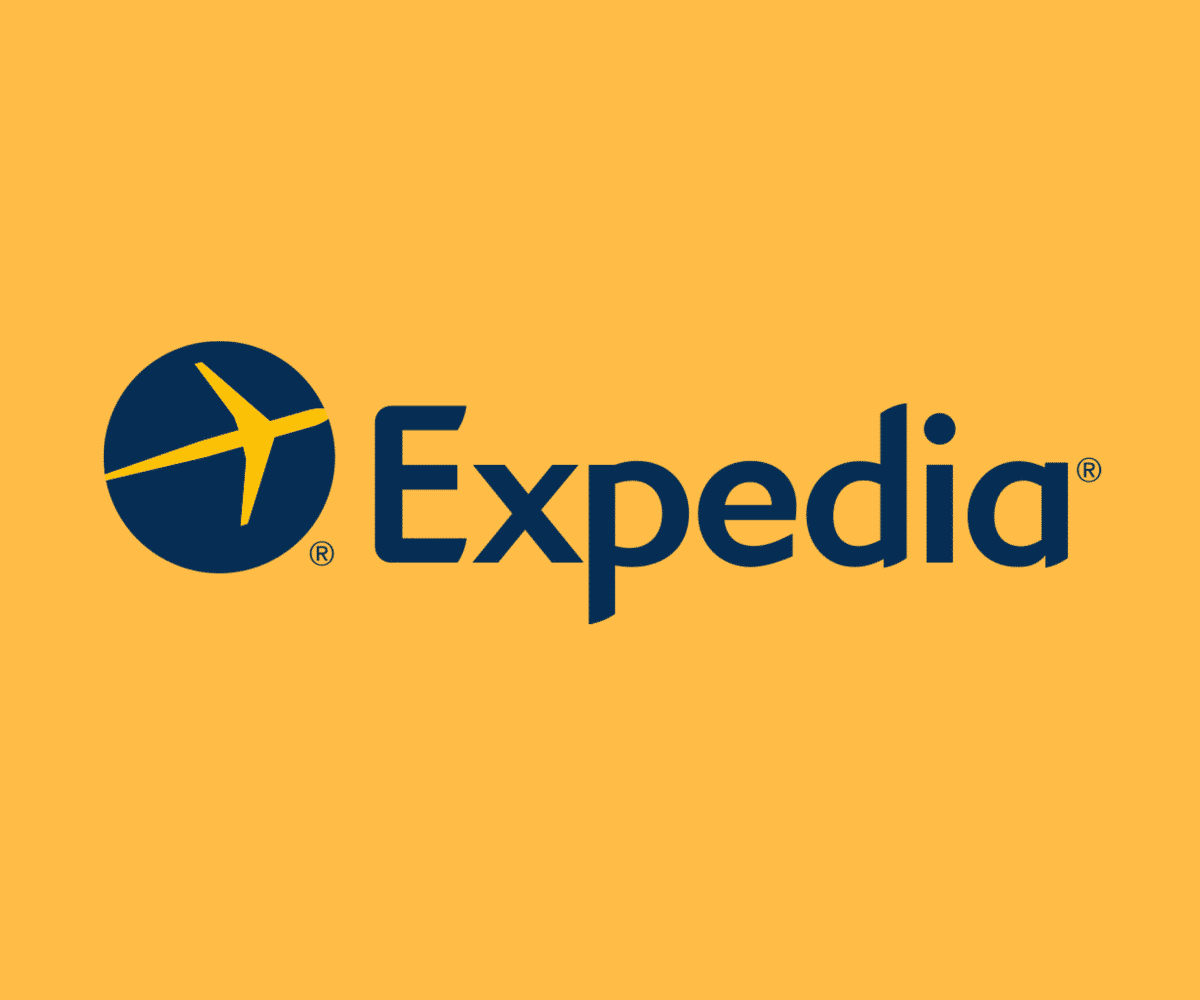 Expedia logo – Athenaos Travel & Tours official partner on Expedia.