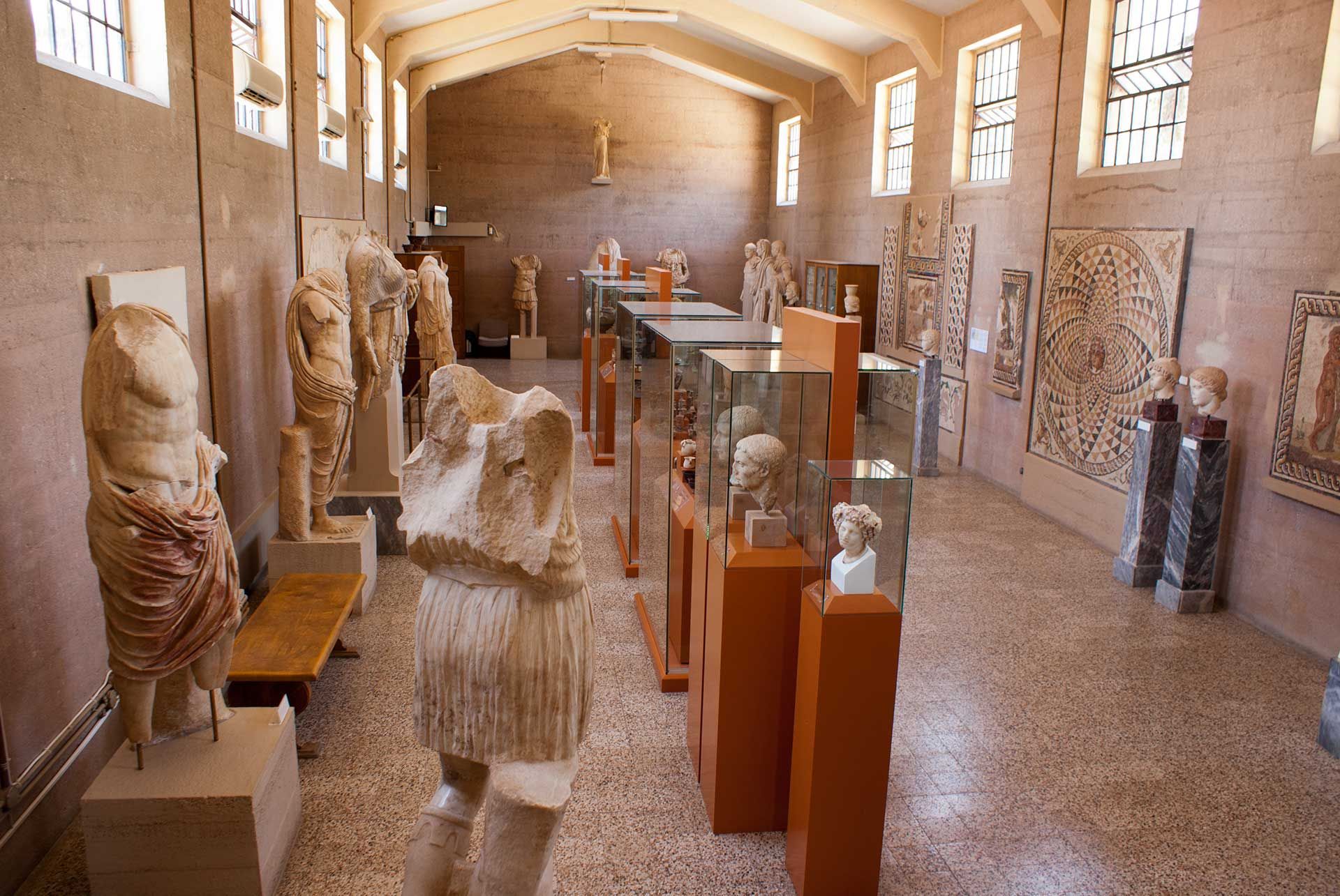 Interior of Archaeological Museum of Ancient Corinth