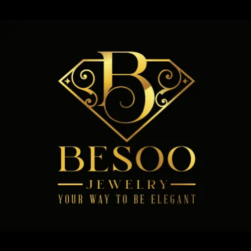 A logo for Besoo Jewelry your way to be elegant.